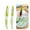 J001- Green, variant on Stainless Steel Kitchen, Vegetable Peeler, Julienne Peeler Vegetable Peeler, Produce Skin Removal, Kitchen Handles, Lime White, 1 Pc