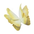thumbnail image 2 of Decoración de mariposas artificiales Decoración de mariposas para bodas Mariposa para decoración de bodas Fondo de exhibición de jardín Amarillo, 2 of 8