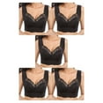 thumbnail image 1 of Qarigey Ribless Bra Lace ofrece una comodidad transpirable y agradable para la piel para las mujeres El chaleco sin marco de acero es cómodo y Type2 NO2, 1 of 6