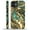Abstract Gold Teal Fluid Art, variant on FKBRCL4U Compatible with iPhone 11 Case, Blue Gold Clouds Mountains Pattern for Girl Full Body Design Soft Silicone Drop Shock Scratch Protection for iPhone 11