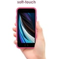 thumbnail image 4 of Silicone Case for iPhone SE 2nd Generation, iPhone 8 and iPhone 7, 4.7-Inch, Silky-Soft Touch Full-Body Protective Case, Shockproof Cover with Microfiber Lining (Dragon Fruit), 4 of 7