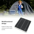 thumbnail image 3 of Solar Panel, Portable Solar Panel ABS 20W  For Travel, 3 of 8