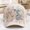 Light Blue, variant on Garden Morning Baseball Cap, Adjustable Cotton Hummingbird Flowers Hat Beaded Hat DIY Kit for Women Gift Outdoor Wear, Light Blue A