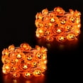 thumbnail image 1 of Cadena de luces Jnaurb Halloween Pumpkin, 13.5 pies, 40 LED, x2, 1 of 7