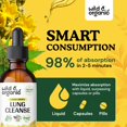Wild & Organic Lung Detox and Cleanse Supplement Mullein Leaf