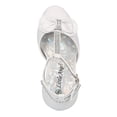 thumbnail image 4 of New Girl Little Angel Daphne-937D PU Bow Tie Rhinestone T-Strap Kiddie Heel, 4 of 5