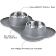 thumbnail image 4 of OYISIYI Pet Bowls Stainless Steel (XL Grey), 4 of 4
