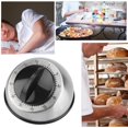 thumbnail image 2 of Spptty Minuteur de Cuisine en Acier Inoxydable 60 Minutes Mécanique à Remonter Rappel de Temps, Minuteur de Cuisine en Acier Inoxydable 60 Minutes, Rappel de Compte à Rebours, 2 of 9