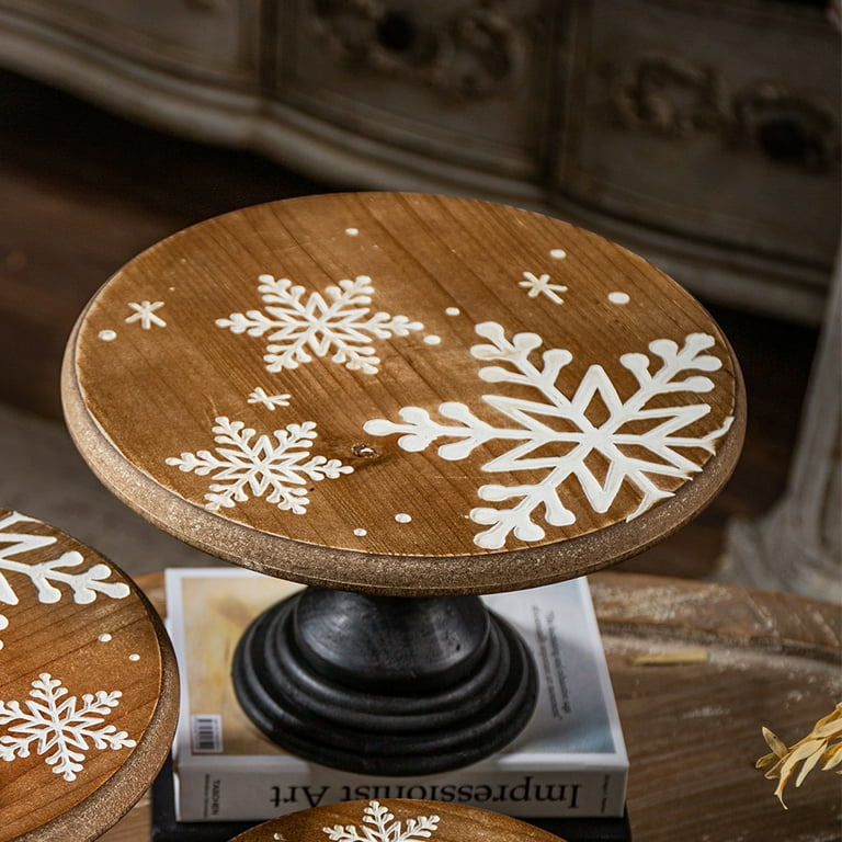 8+ Wood Cake Holder