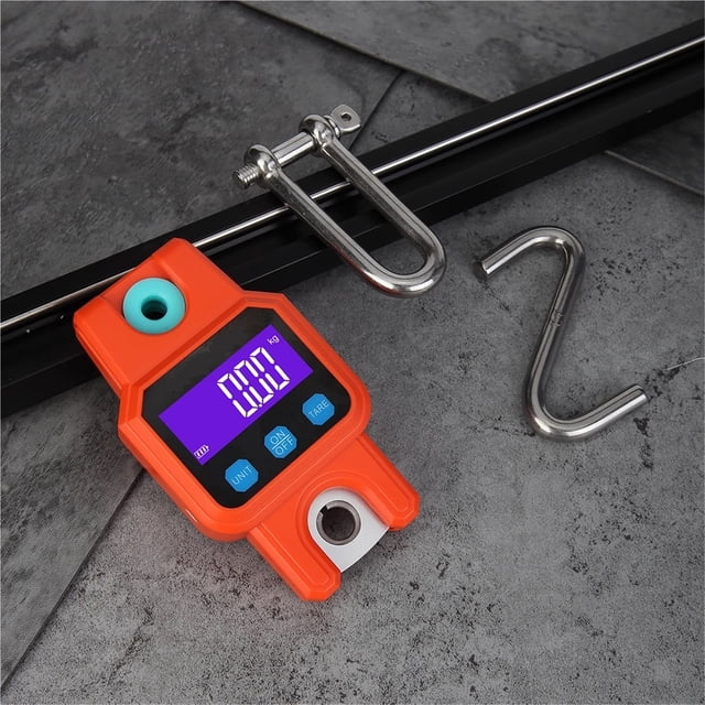 300kg Rechargeable Digital Eletronicos Scale Backlight Hanging Hook Scale Fishing Travel Weighing Scale ,Multiple Functions