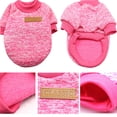 thumbnail image 4 of TELOLY Dog Clothes,Keeps Pet Comfortable Dog Clothes for Small Dogs,Non-Restrictive Lightweight Dog Sweatshirt,Khaki,S, 4 of 4