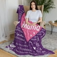 thumbnail image 5 of Gifts for Mom in Spanish, Mom Gifts, Birthday Gifts for Mom, Gifts for Mom from Daughter, Mother Gifts, Gift for Mom, Gifts for Mom from Son, Regalos para Mamá, Mom Gift Mamá Blanket 50"X60", 5 of 6