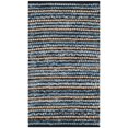 thumbnail image 1 of Safavieh Cape Cod 4' X 6' Hand Woven Rug in Blue and Natural, 1 of 10