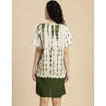 thumbnail image 4 of Moomaya Round Neck Short Sleeve Printed Rayon Dress - Women's Casual Dress, 4 of 9