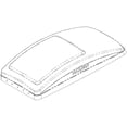 thumbnail image 4 of MaxxAir Ventilation Solutions Roof Vent Lid 05-30520 Smoke, 4 of 4