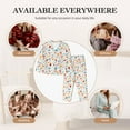 thumbnail image 7 of Wukai Fast Food 2 Print Women's Pajama Set,PJ Set,Lounge Sets For Women Soft Long Sleeve Sleepwear Comfort and Style-XX-Large, 7 of 7