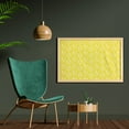 thumbnail image 2 of Fruit Wall Art with Frame, Natural Theme Falling Lemons Pattern and Half Limes Image on Plain Background, Printed Fabric Poster for Bathroom Living Room, 35" x 23", Yellow Multicolor, by Ambesonne, 2 of 2