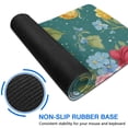 thumbnail image 6 of Long Mouse Pads for Desk,Pioneer Flower Floral Print Pattern Desk Mats on Top Of Desks, Desk Mouse Pad Extra Large with 3mm Non-Slip Base and Stitched Edge for Gaming,Office,Work,Home 31.5"x11.8", 6 of 6