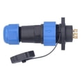 thumbnail image 5 of IP68 Waterproof Plug Socket Flange Aviation Power Connector Industrial Adapter AC380V SP205 Pin (380V 25A), 5 of 5