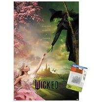 Wicked - One Sheet Wall Poster with Push Pins, 14.725" x 22.375"