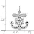 thumbnail image 2 of Pendentif Croix en Argent Sterling 925 Rhodié, 2 of 2