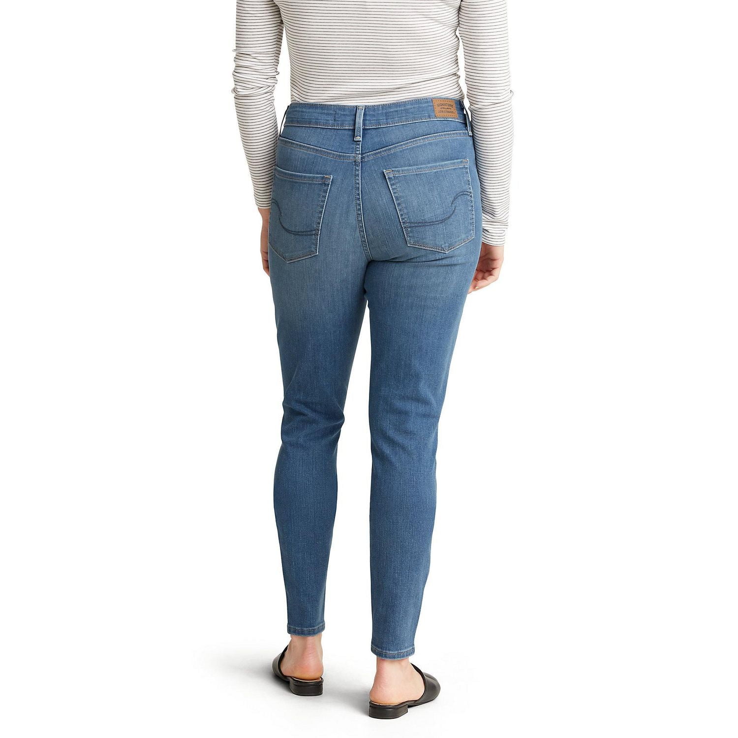 Levi Strauss Signature.™ Women's Simply Stretch Shaping High Rise Super Skinny Jeans, Available sizes: 4 – 18