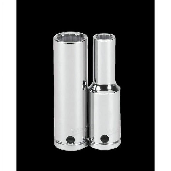 1/2" Drive, 1-1/16" SAE Socket, 12 Points, Deep ,1-1/16,1/2" Dr.