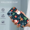 thumbnail image 2 of QZHH  Cartoon Christmas Reindeer Santa Claus Phone Case for iPhone 15, Christmas Tree Snowflake Cover for iPhone 15, Cute Phone Case Cover for iPhone 15, 2 of 4