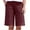 511_Wine, variant on Jxximdong Pants for Women Summer Solid Casual Linen Athletic Women's Shorts With Pockets Loose Trousers Cycling Shorts Green L Trousers