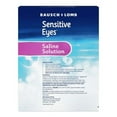 thumbnail image 6 of 2 Pack - Sensitive Eyes Saline Solution from Bausch & Lomb, for Soft Contact & Gas Permeable Lenses, Saline Solution with Potassium, 2 x 12 Fl Oz (710 mL), 6 of 10