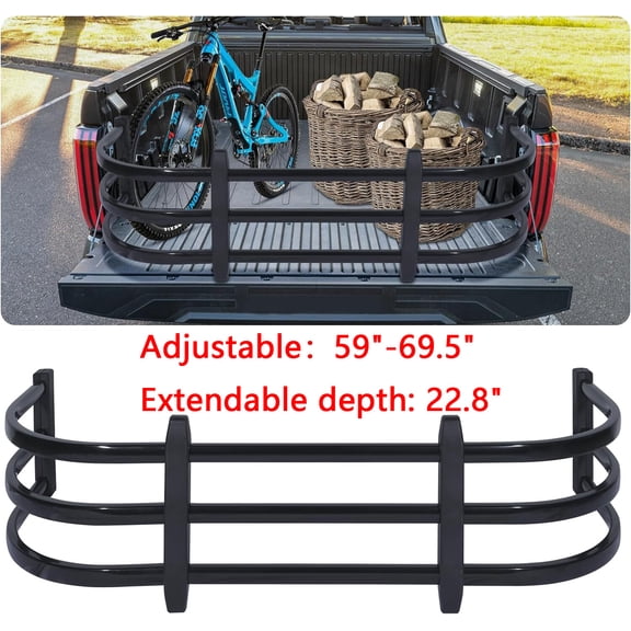 Adjustable Truck Bed Extender For 2000-2025 Ford F-150 F150 Tailgate Extender