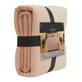 thumbnail image 2 of Set de Edrecolcha Doble Vista con Fundas, Hometrends King Size, Rosa-Beige, 2 of 3
