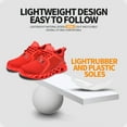 thumbnail image 5 of Steel Toe Shoes for Men Lightweight Indestructible Work Sneakers for Women Puncture Proof Comfortable Slip On Safety Shoes for Industrial,Coustruction Red 11, 5 of 6