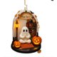 thumbnail image 1 of Linda Decoración de Halloween Wansheng Linda Lectura Esquina Colgante Decorativo Tablero Acrílico, 1 of 2