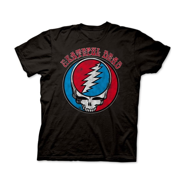 Ripple Junction T-Shirt Graphique Grateful Dead pour Hommes, Noir, Petit