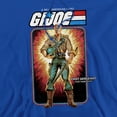 thumbnail image 2 of G.I. Joe Duke Card Unisex Adult Pull-Over Hoodie, Royal, X-Large, 2 of 5