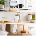 thumbnail image 6 of Cell Phone Desk Stand Holder, 1-Pack Aluminum Desktop Stand for Compatible Smartphones and Tablets, TIKA, 6 of 7
