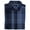 Blue - cadet, variant on Alfani Mens Plaid LS Button Up Shirt, Grey, Small