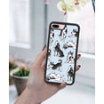 thumbnail image 5 of WIRESTER Shockproof Soft Rubber Cover Case for Apple iPhone 7/8 Plus 5.5", Siberian Husky Funny Playful Postures On Light Blue Background, 5 of 5