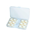 thumbnail image 2 of Contenedor de caja de lentes de contacto portátil jinwen 6 pares para mujeres, 2 of 8