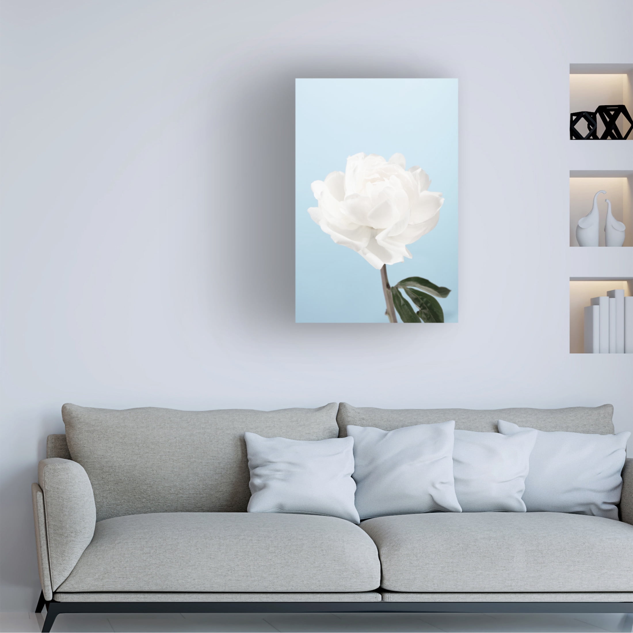 Trademark Fine Art Pictufy Studio Peony 1 Canvas Wall Art