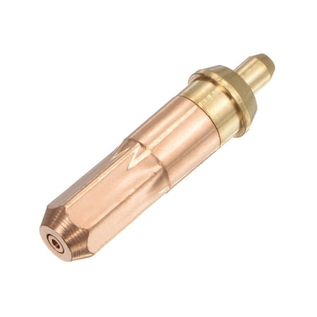 

Uxcell Red Copper Brass Round Shape Cutting Tip 2.6mm Dia 70mm Length 300#3
