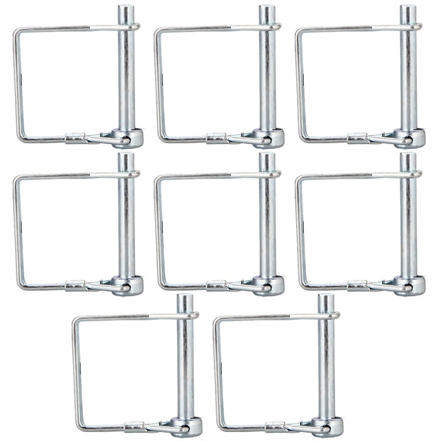 tamizeot 8pcs/set 8 PCS Trailer Hitch Pin Lock Set For Safe Trailer Hitching 8 PCS Trailer Coupler Pin Heavy 8*50