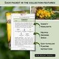 thumbnail image 2 of Sow Right Seeds 10 Heirloom Tomato Collection Plant Seeds, 2 of 5