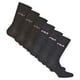 thumbnail image 1 of FILA Calcetines unisex, pack de 6 - calcetines, street, lifesyle, sport (2x 3 pares) Negro/Azul 39-42, 1 of 5