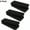 Black, variant on 2-Pack EVA Foam Garage Walls Protector, Space-Saving Anti-Collision Pads, Weatherproof & Reusable Parking Protectors (White)