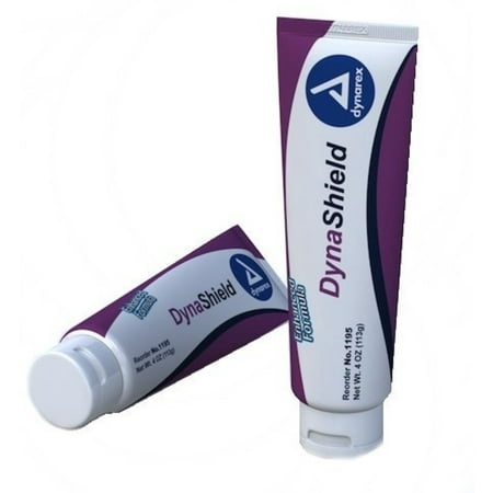 4 Pack - Dynarex Dyna Shield Skin Protectant Barrier Cream Tube, 4 oz - 1