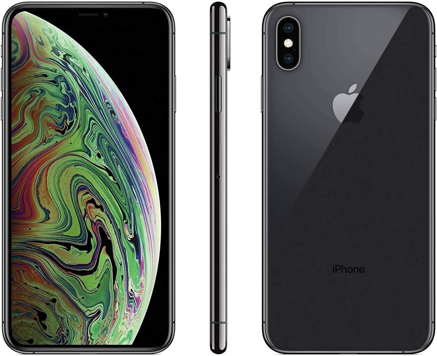 Apple iPhone XS Max, 64GB, Space Gray - Fully Unlocked