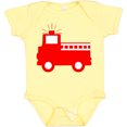 thumbnail image 3 of Inktastic Cute Red Firetruck Boys or Girls Baby Bodysuit, 3 of 5