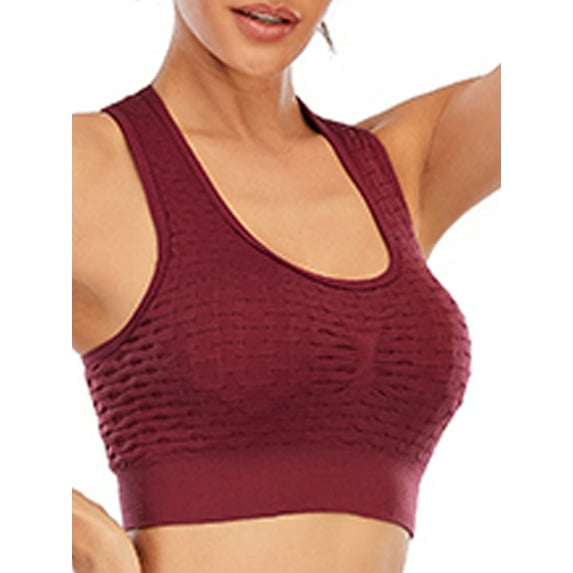 Tinglu Yoga Bras Women Fitness Sports Bra Workout Gym Tops